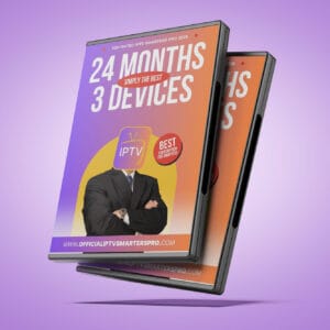 24 MONTHS 3 DEVICES - IPTV SMARTERS PRO SUBSCRIPTION