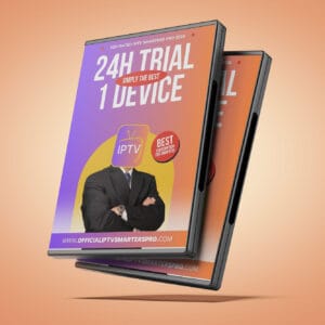 24H TRIAL 1 DEVICE - IPTV SMARTERS PRO SUBSCRIPTION